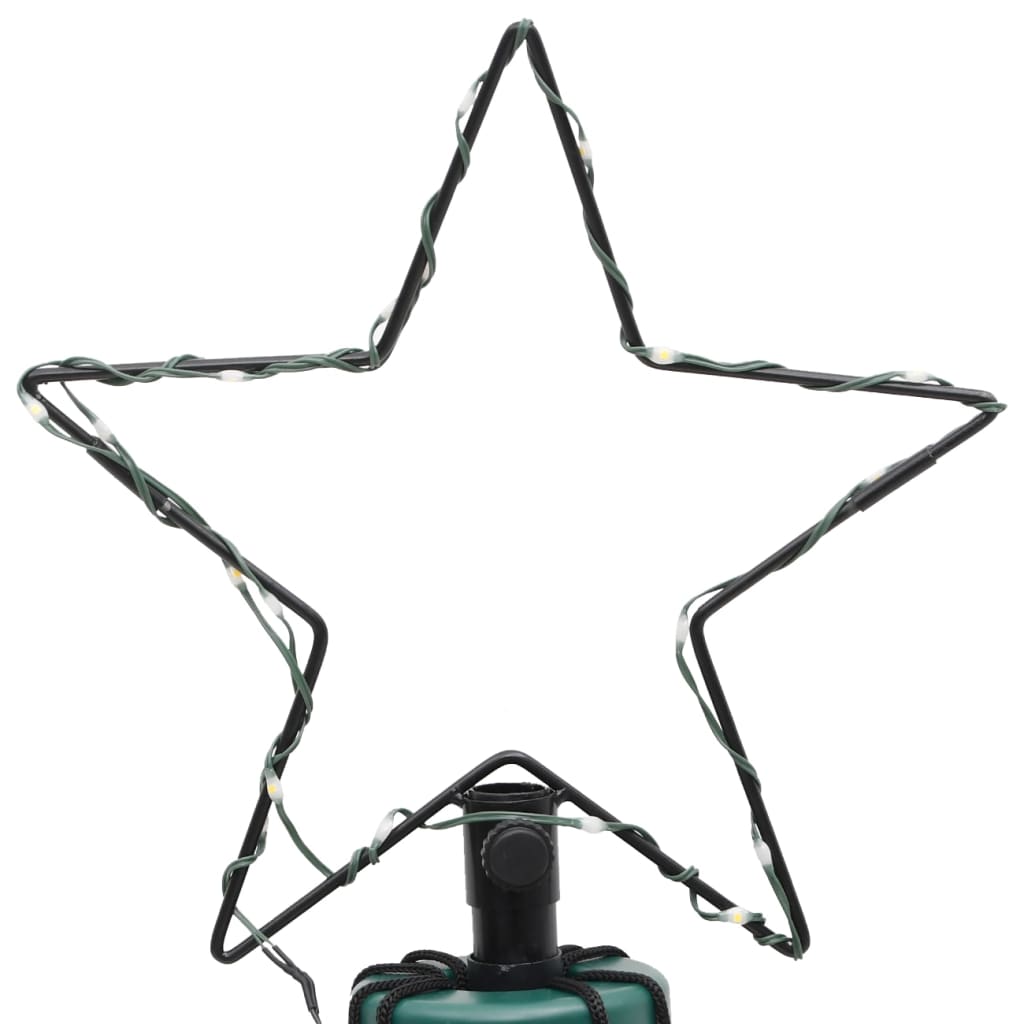 vidaXL Christmas Cone Tree Decoration Artificial Christmas Tree with LEDs