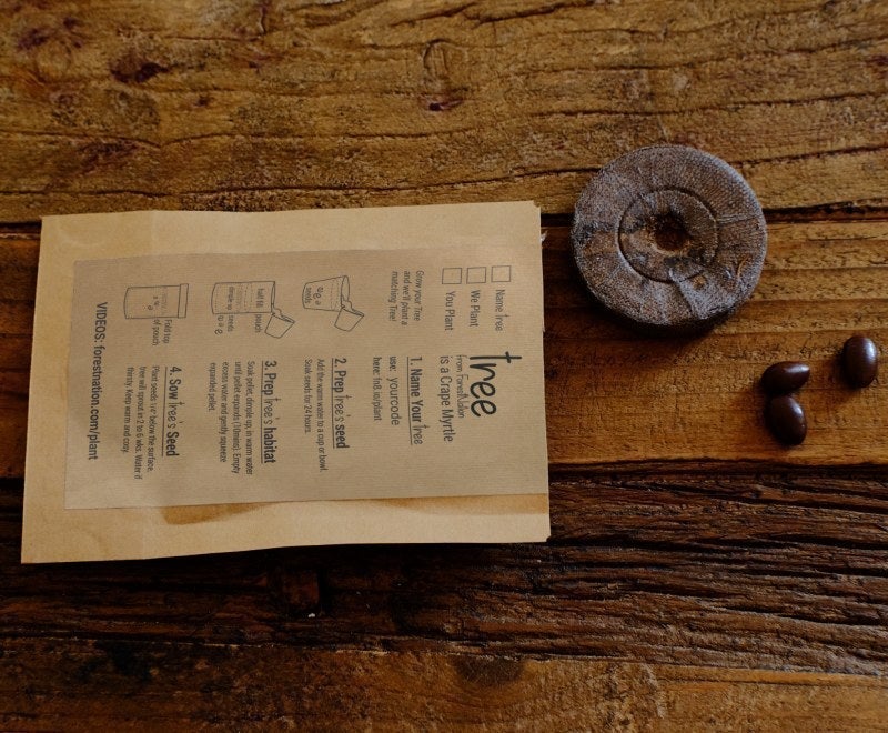 Christmas Greetings Tree Gift Pack, We Plant 60 More Trees